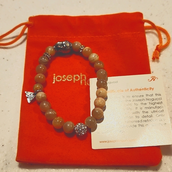Joseph Nogucci genuine stone bracelet - Picture 1 of 2